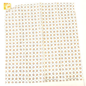 Vintage Garfield Cartoon Character Bandana Handkerchief Toy Cat Orange New